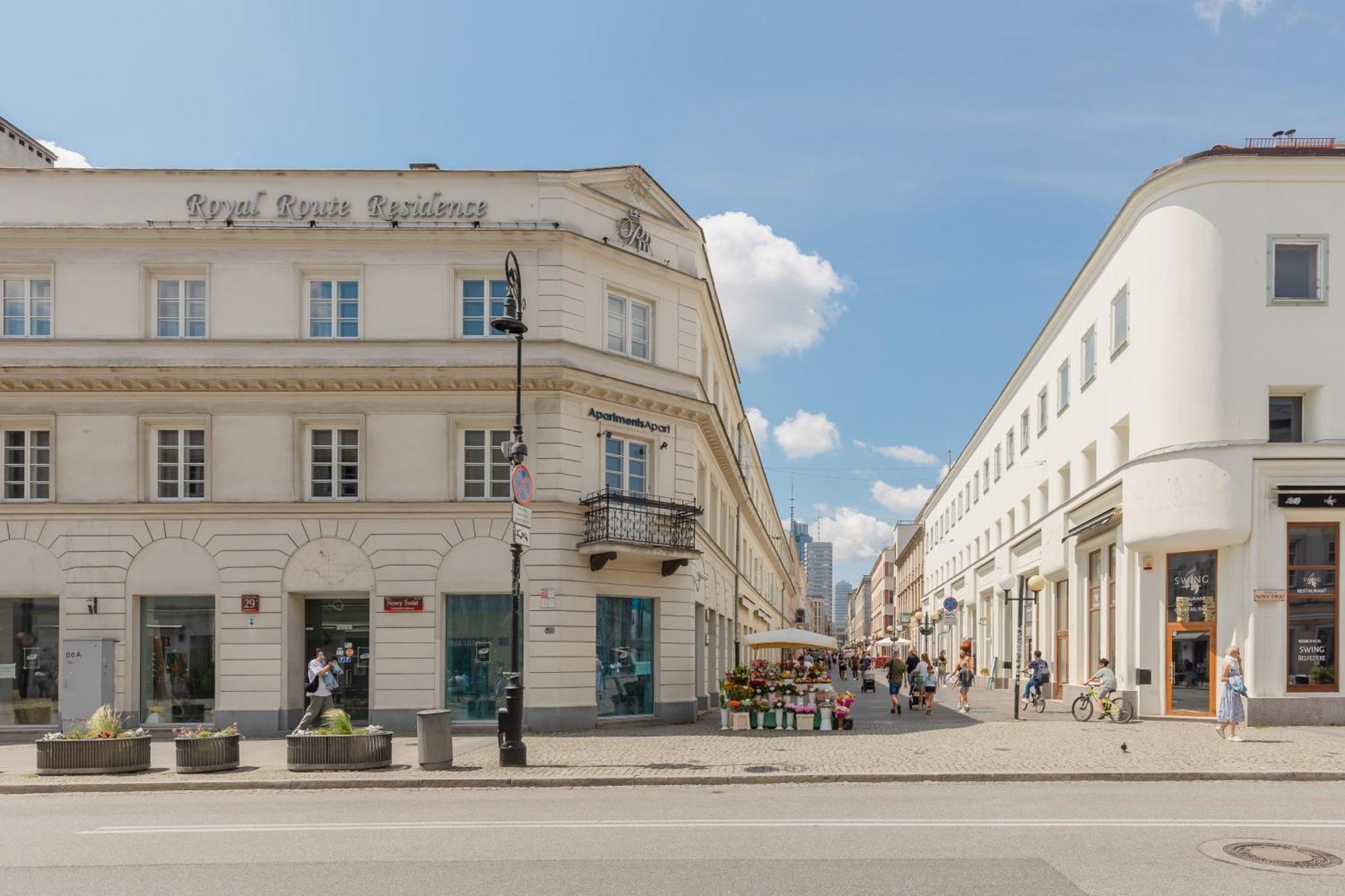 City Center Aparthotel Chmielna By Noclegi Renters Varšava Exteriér fotografie